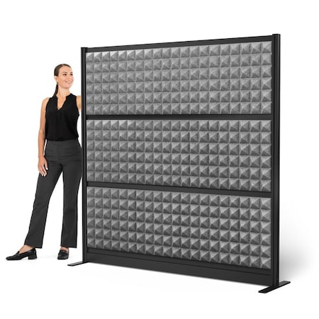 Luxor Studio Modular Wall Room Divider System, 70'' W x 70'' H PPWL002